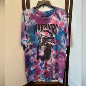 Neff Warriors Tie-Dye Shirt - Mens Extra Large - XL